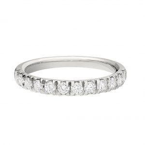 WHITE GOLD DIAMOND WEDDING RING