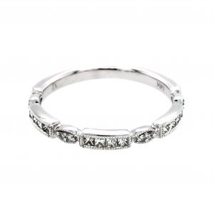 WHITE GOLD DIAMOND WEDDING RING