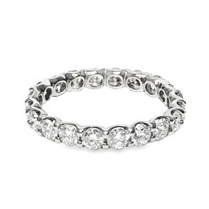 PLATINUM DIAMOND ETERNITY RING