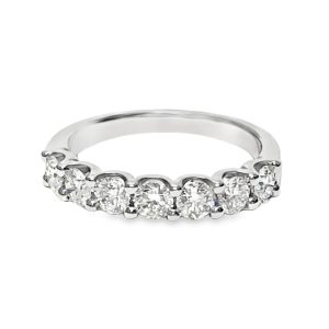 WHITE GOLD DIAMOND WEDDING RING