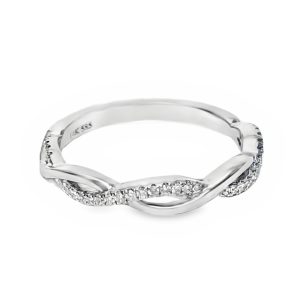 WHITE GOLD DIAMOND WEDDING RING
