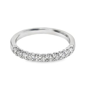 WHITE GOLD DIAMOND WEDDING RING