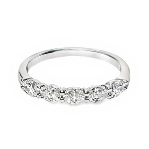 WHITE GOLD DIAMOND WEDDING RING