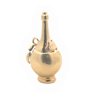 18K YELLOW GOLD VINTAGE CHIANTI CHARM/PENDANT