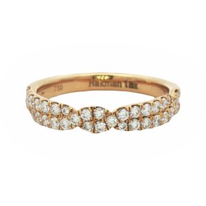 18K YELLOW GOLD DIAMOND RING