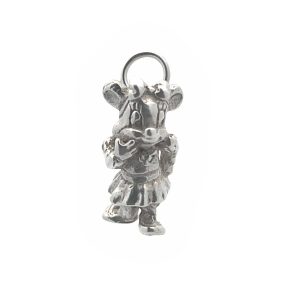 STERLING SILVER VINTAGE MINNIE MOUSE CHARM/PENDANT