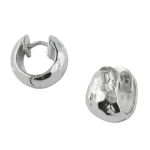 STERLING SILVER HUGGIE EARRINGS