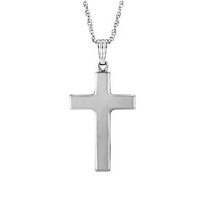 STERLING SILVER CROSS PENDANT