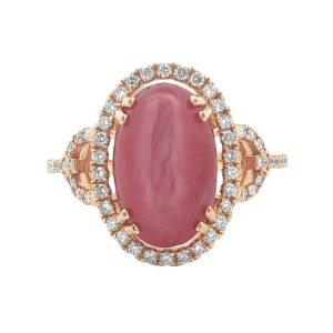 14K YELLOW GOLD STAR RUBY DIAMOND RING