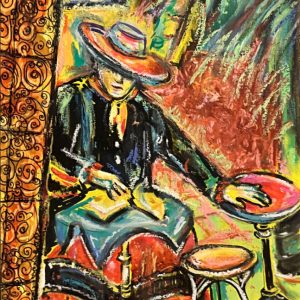 ECLECTIC WOMAN IN FRANCE