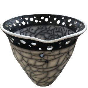 RAKU VASE