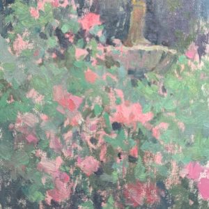 ROSE GARDEN IN THE RAIN