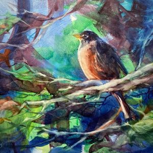 THE PLAINTIVE ROBIN